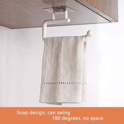 Wall Mounted Kitchen Towel/Tissue Hanger Paper Roll Holder image 6