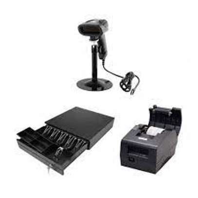 Thermal Receipt Printer,Cash Drawer And Barcode Scanner image 1