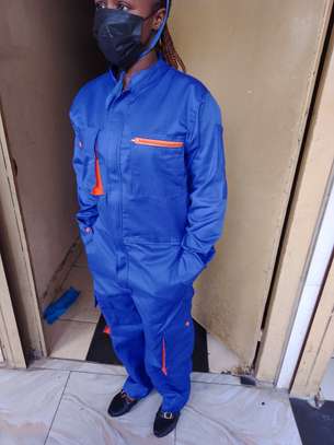 ROYAL BLUE CARGO OVERALLS image 1