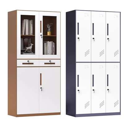 Office Cabinet : Office Steel Half Glass File Cabinet image 2