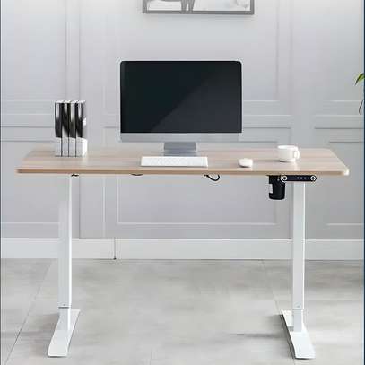 Office Table; Modern Stand Table With Adjustable Height image 4
