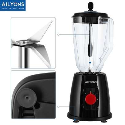 AILYONS TYB-205 Blender 2In1 With GrinderMachine 1.5LBlack image 2