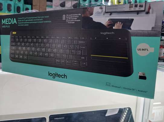 Logitech Wireless Touch Keyboard K400 Plus image 1