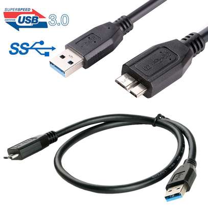 Micro USB 3.0 micro External Hard Drive Cable A to Micro B image 3