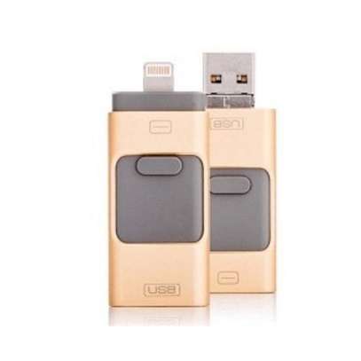 IFLASH DRIVE DUAL STORAGE FOR IOS & PC, 128 GB image 1