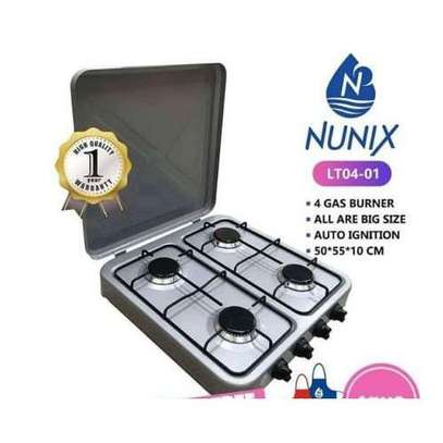 Nunix Original4 Burner Set Of 4 Nunix Gas Stove-metallic Grey image 1