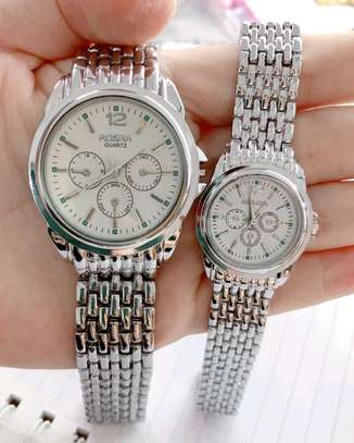 Couple Metallic Watches image 1