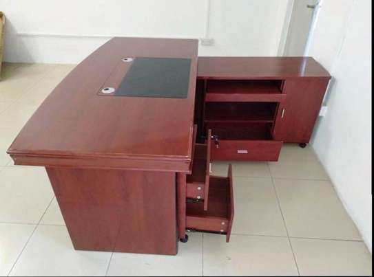 Classic Executive Office Desk – Solid Wood CEO Table -1.4M image 2