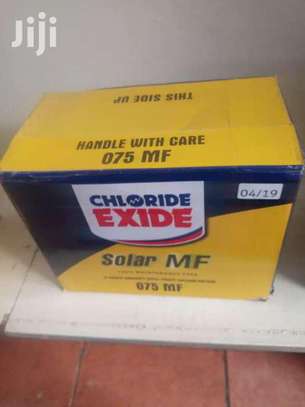 CHLORIDE EXIDE Solarbatter MF  75AH image 1