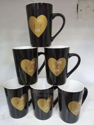 Black Love Mugs image 1