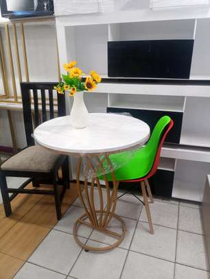 4 seater Dining set/4 Eames Chairs and round table image 2