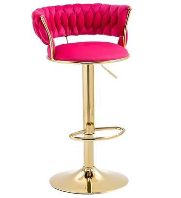 Office Stool:  Upholstered Counter Stool image 2