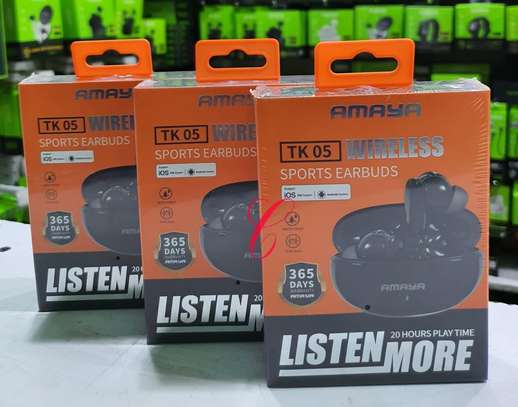 Amaya Wireless Sports Earbuds image 1