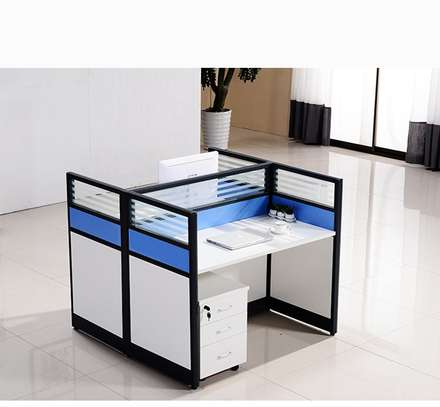 Office Workstation: Modern Style 2-Seater Workstation image 1