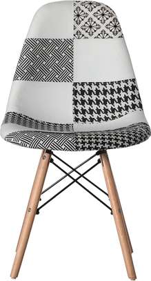 Printed Patched Eames Dining Chair image 1