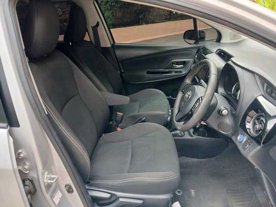 Toyota Vitz Silver Compact Efficient City Car image 10