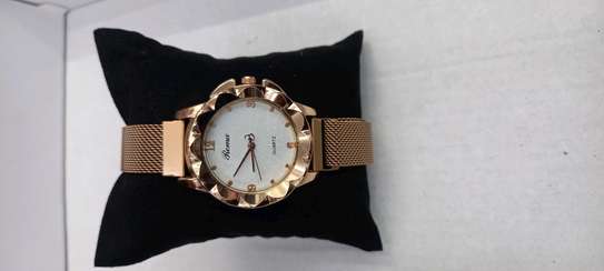 Rose Gold Rema Quartz watch image 3