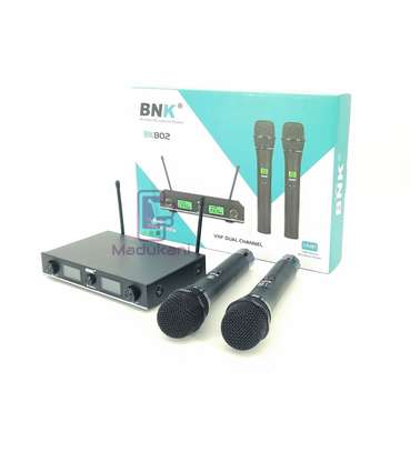New Improved BNK 802 VHF Dual Channel Microphone System image 5