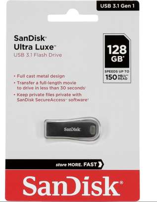 Sandisk ultra  luxe USB 3.1 Flash disk drive 128 GB image 3