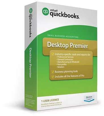 Intuit quickbooks Desktop Premier Uk Edition image 1