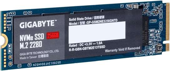 Gigabyte NVMe 256GB M.2 Solid State Drive image 2
