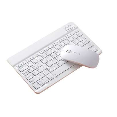 Wireless Mouse & Keyboard Combo -White image 2