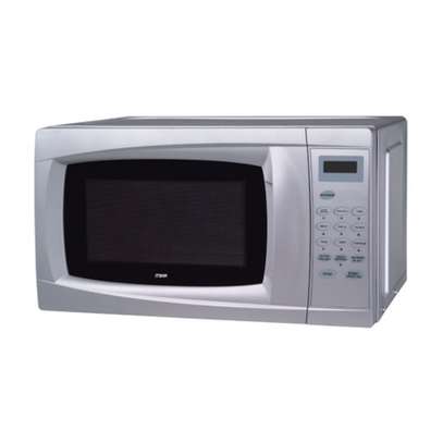 Microwave Oven, 20L, Digital Control Panel, Silver image 1