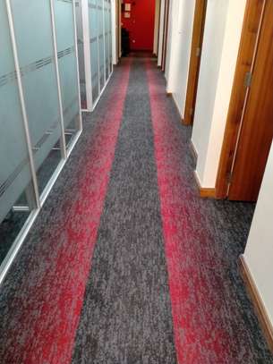 CHARMAINE IN RED & BLUE WALL TO WALL CARPET TILES image 2