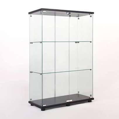 All glass -shop/office/home displays(6mm thick glass) image 8