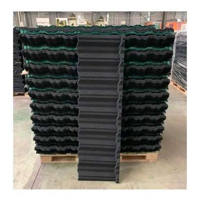 Durable Red Composite Roof Tiles Weather Resistant image 3