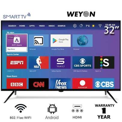 WEYON 32 Inch Android Smart LED TV - Black image 1