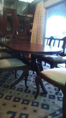 CLASSY ENGLISH DINING ROOM SET - SOLID FINE WOOD image 11