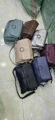 Versatile Synthetic Leather Shoulder Bags Adjustable Strap image 1