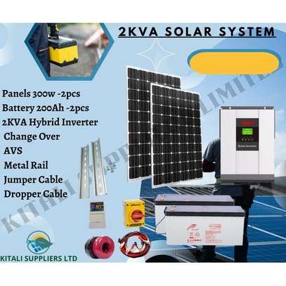 Solarmax 2KVA Solar Back Up System With Hybrid Inverter image 1