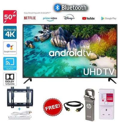Vitron 50" Inch UHD FRAMELESS 4K Android TV,BLUETOOTH TV image 2