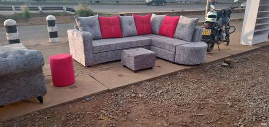Sofa set made by hand wood and good quality material made image 1