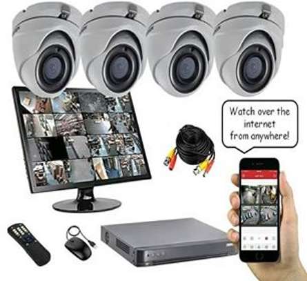 CCTV  4 Cameras Package image 1