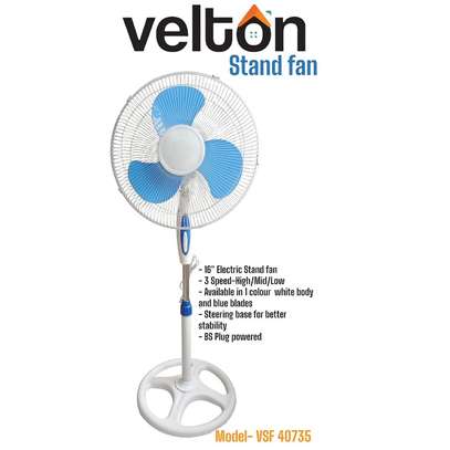 VELTON 16" Floor Standing Fan image 1