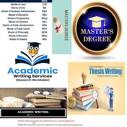 THESIS, MBA, DEGREE, DIPLOMA PROJECTS AND PROPOSALS image 7