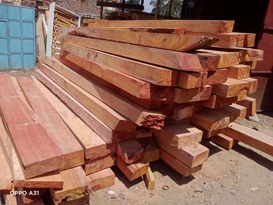 Mukui (Newtonia /Netwonia buchananii) timber & beams. image 2