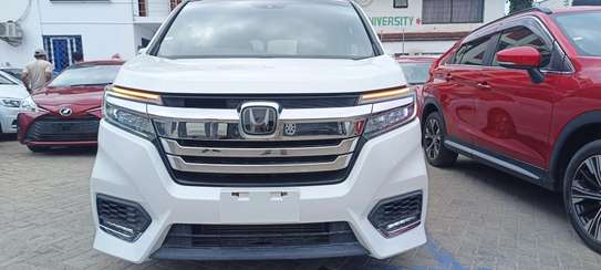 Honda Stepwagon Spada White 2018 2wd image 1