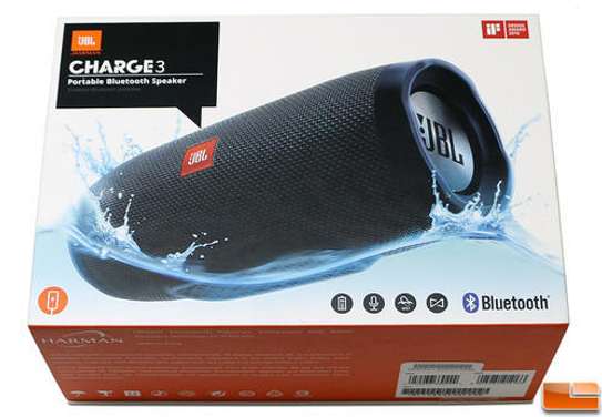 JBL Charge 3 Portable Bluetooth Speaker - Generic image 2