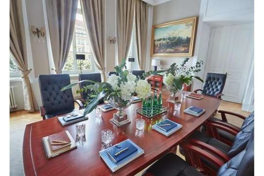 Office Table : 3 Meter Mahogany Boardroom Office Table image 3