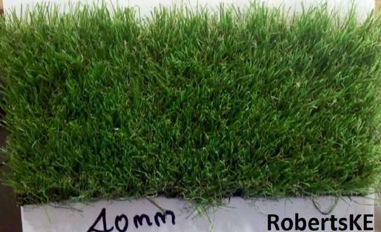 synthetic green grass carpet 40mm image 2