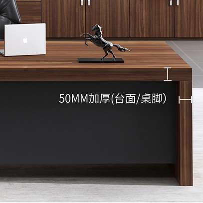 Office Desk: 1800MM Generous Executive Directors Desk image 3