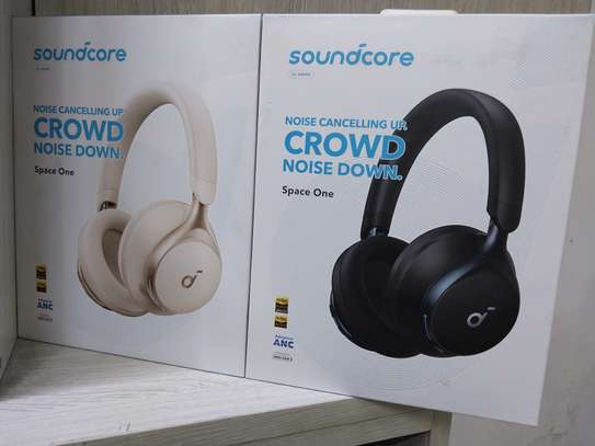 Soundcore by Anker Space One Noise Cancelling Headphones image 1