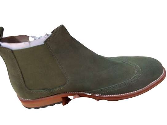 Jungle Green Timberland Mens Suede Leather  Boots image 2