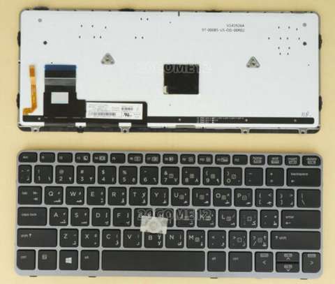 HP Elitebook 820 G1, 820 G2 Laptop Keyboard image 1