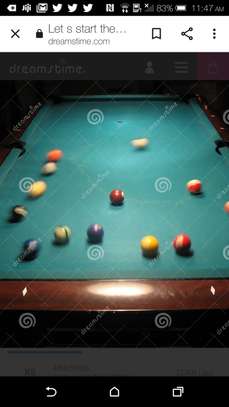 Pool table image 1