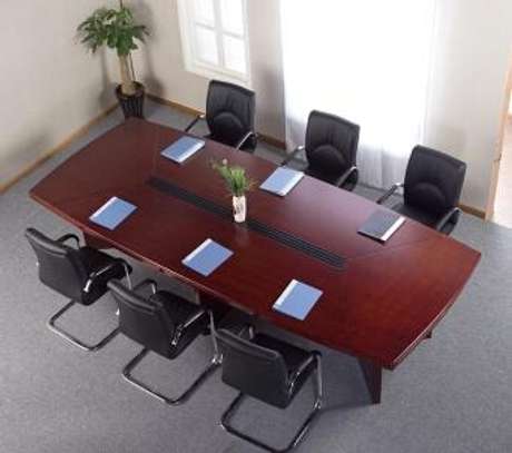 Mahogany Boardroom Office Table image 10